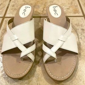 BOC By Born Ivins Sandals Women’s 8M White